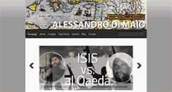 Desktop Screenshot of alessandrodimaio.com